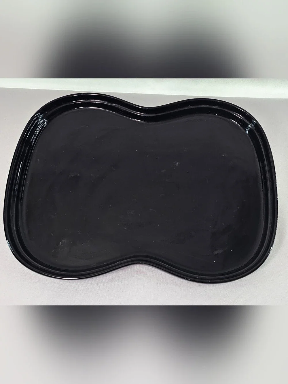 Vintage Mikasa Opus Black Vanity/ Serving Tray